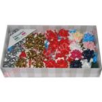 STELLE OPACHE COLORI MISTI MM 6.5, 100 PZ
